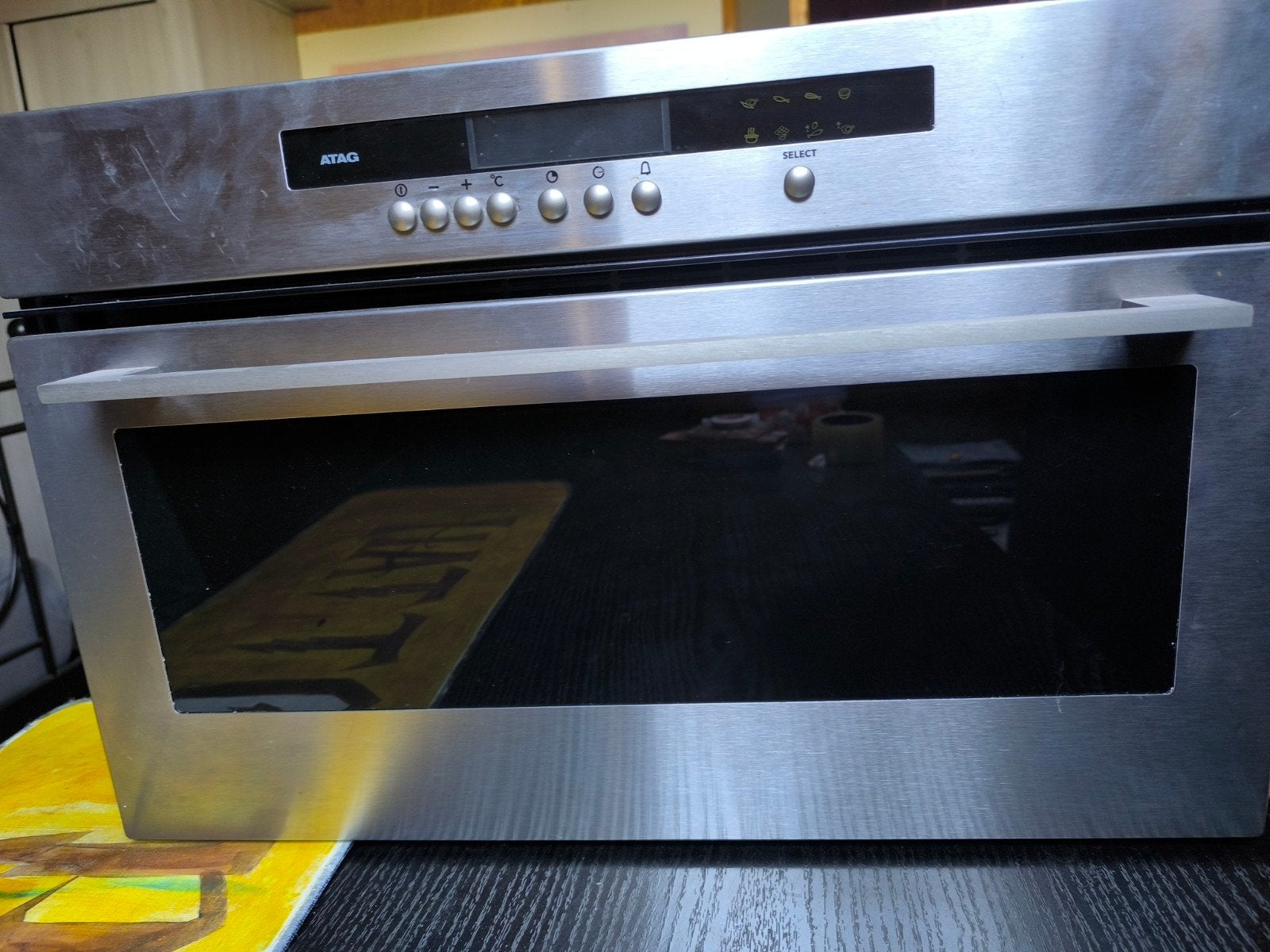 Atag stoomoven inbouw - amper gebruikt, Elektronische apparatuur, Ophalen, Inbouw, Atag, Stoomoven