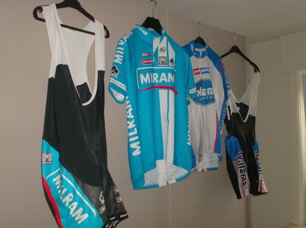 lot fietskleding, Ophalen