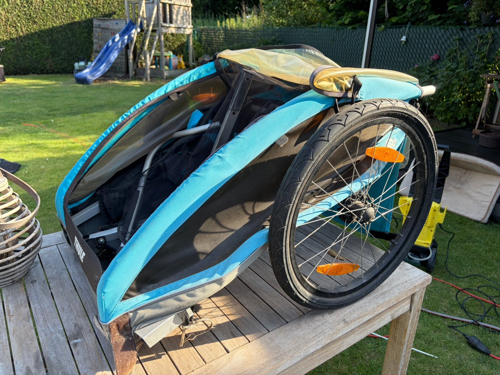 Fietskar Thule, Fietsen en Brommers, Ophalen, Gebruikt, Kinderkar