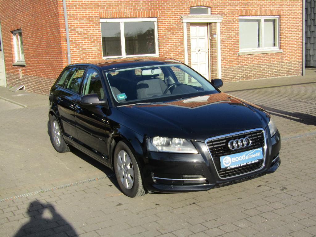Audi A3 1.6 TDI, Euro 5, Entreprise, Boîte manuelle, Noir