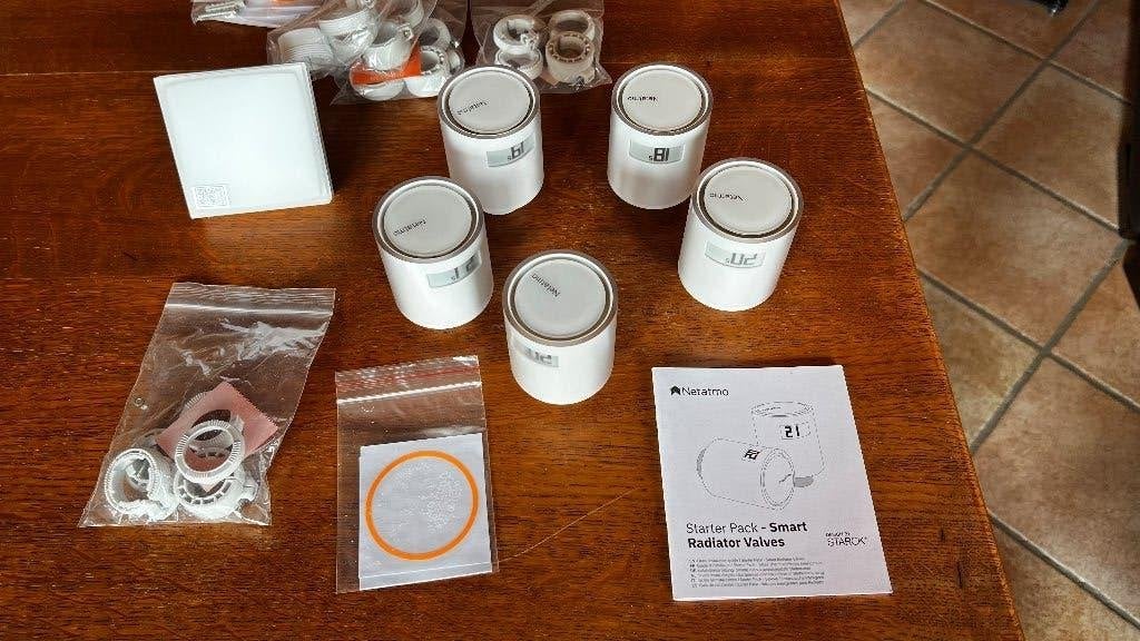 Netatmo Têtes Thermostatique Connectées, Bricolage & Construction, Enlèvement ou Envoi, Thermostat intelligent, Comme neuf