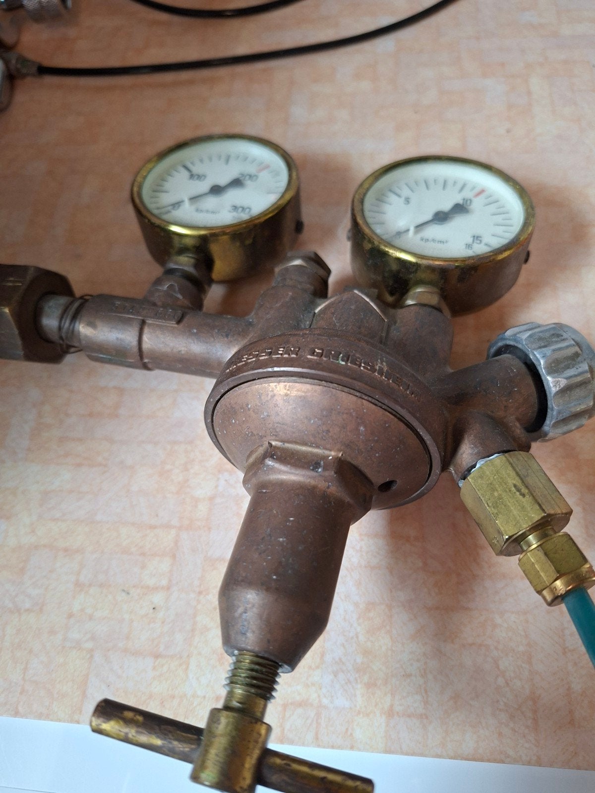 régulateur de pression de gaz, Enlèvement