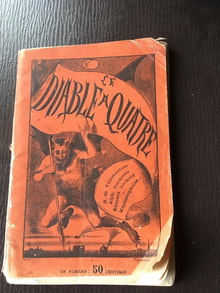 Le diable à quatre n9 de Villemessant - Duchesne - Lockroy, Enlèvement ou Envoi
