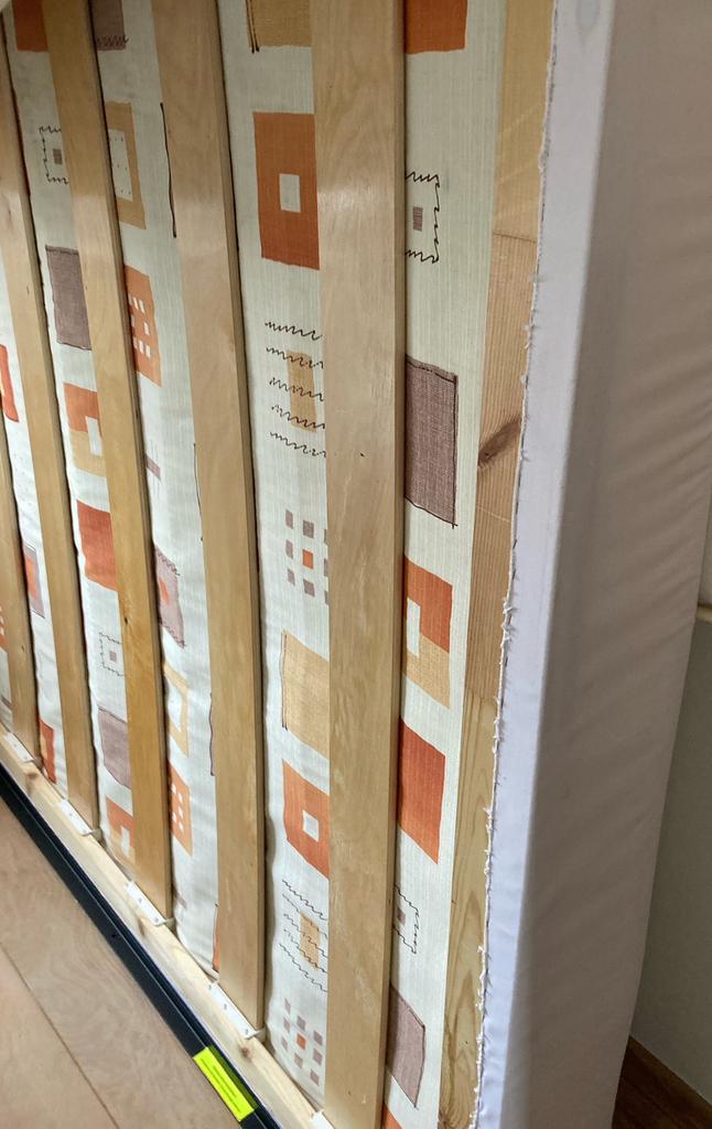 Sommier à lattes avec matelas 140x200 cm. GRATUIT, Matelas, 140 cm, Enlèvement, Utilisé