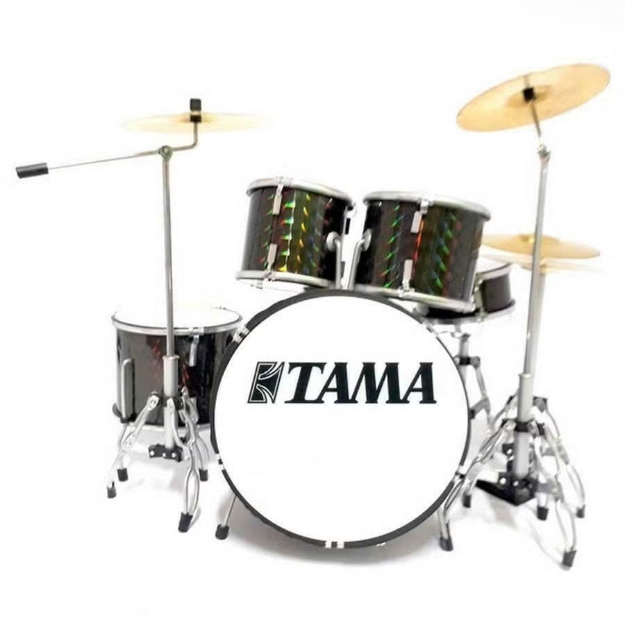 Miniatuur decoratief Tama metallic drumstel, Ophalen of Verzenden, Nieuw