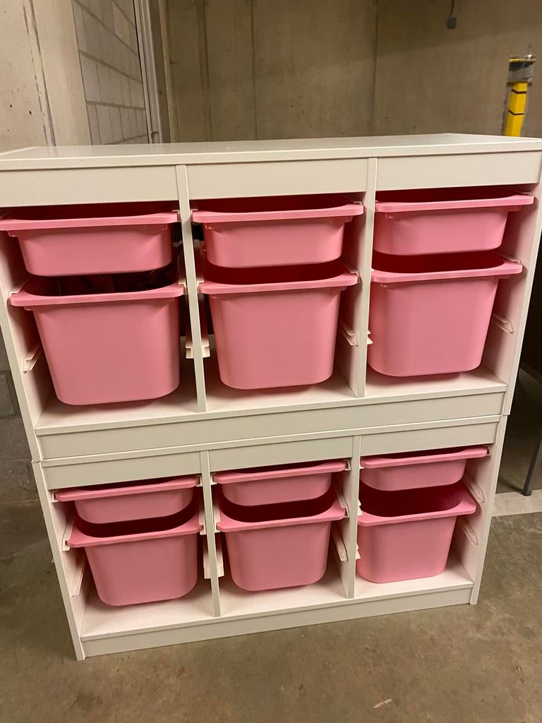 Ikea trofast 2 stuks met bakjes, Enlèvement, Comme neuf