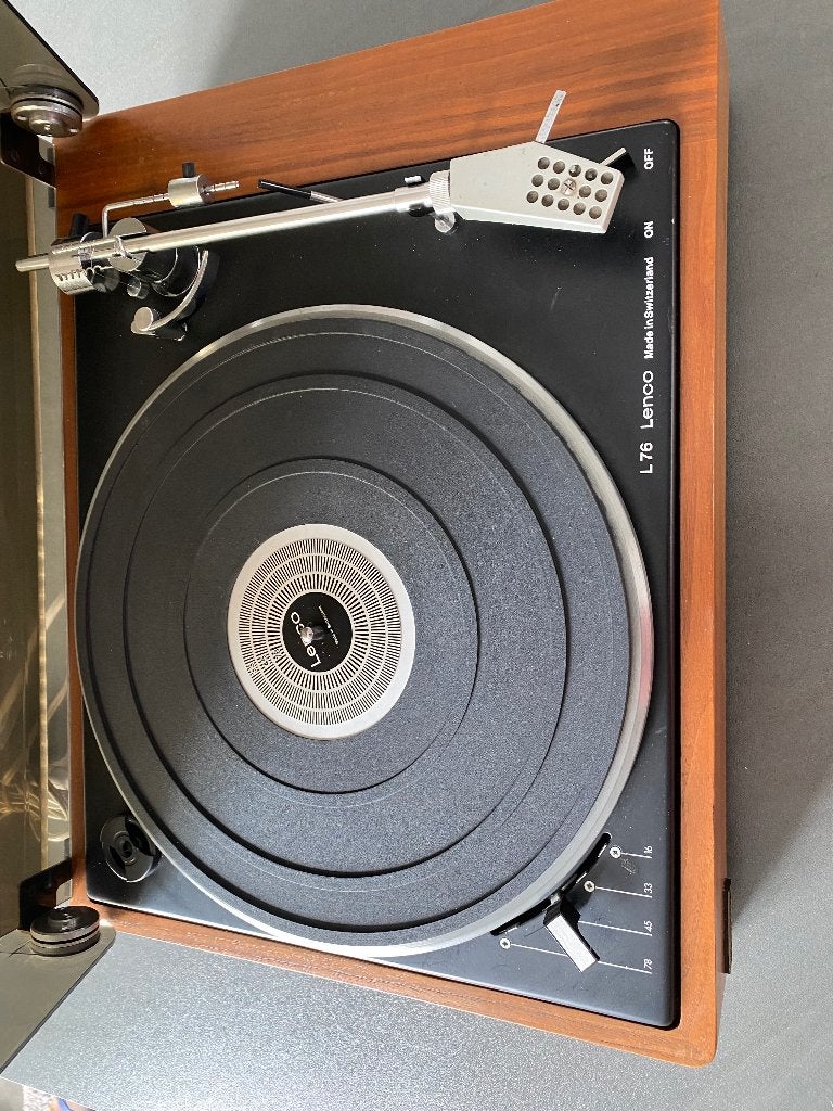 Lenco L76 in sublieme staat Zeldzaamheid, Ophalen, Refurbished, Platenspeler