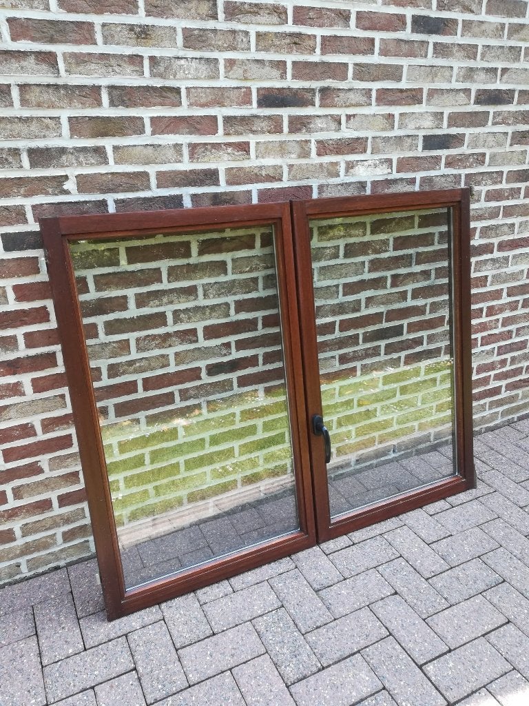châssis FIXE double vitrage, Enlèvement, Comme neuf, Fenêtre de façade ou Vitre, Double vitrage