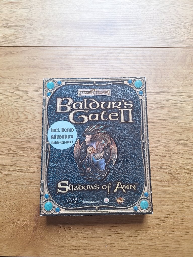 Baldur's Gate II: Shadows of Amn (collectors boxset), Games en Spelcomputers, Gebruikt, 1 speler, Ophalen of Verzenden, Role Playing Game (Rpg)