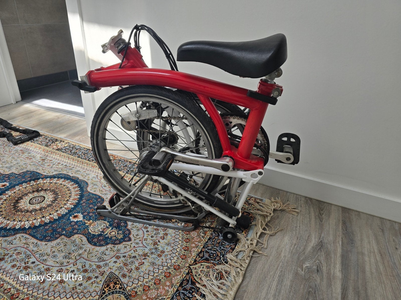 Brompton fiets met 5vr, Fietsen en Brommers, Ophalen of Verzenden, Brompton, Versnellingen