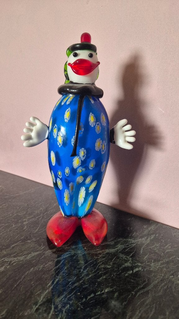 Clowns glaswerk Murano stijl, Enlèvement