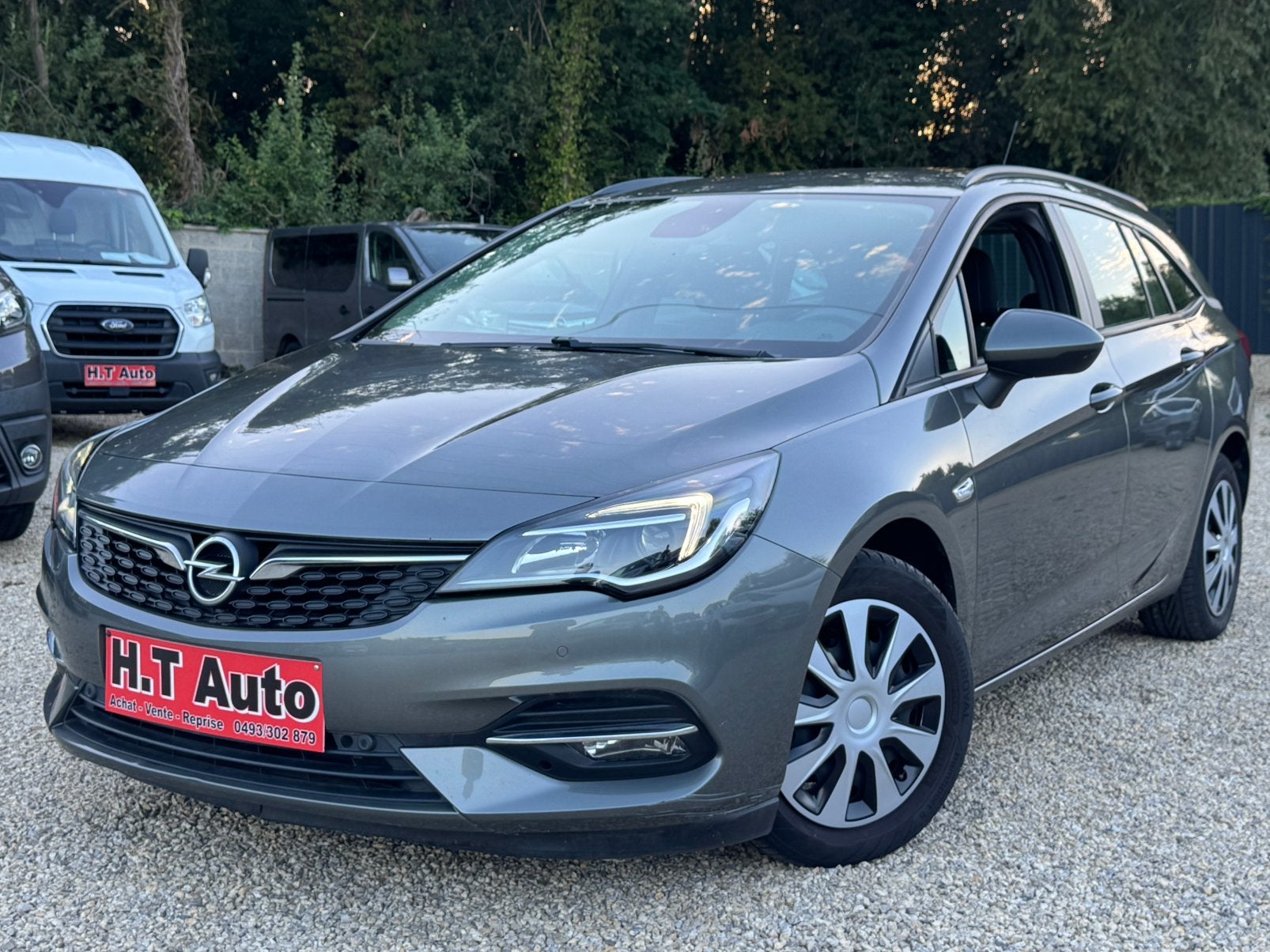Opel Astra Sports Tourer 1.5 Turbo D/Euro6d/GPS/Airco/Garant, Auto's, Opel, Voorwielaandrijving, Dealer onderhouden, Stof, Parkeersensor