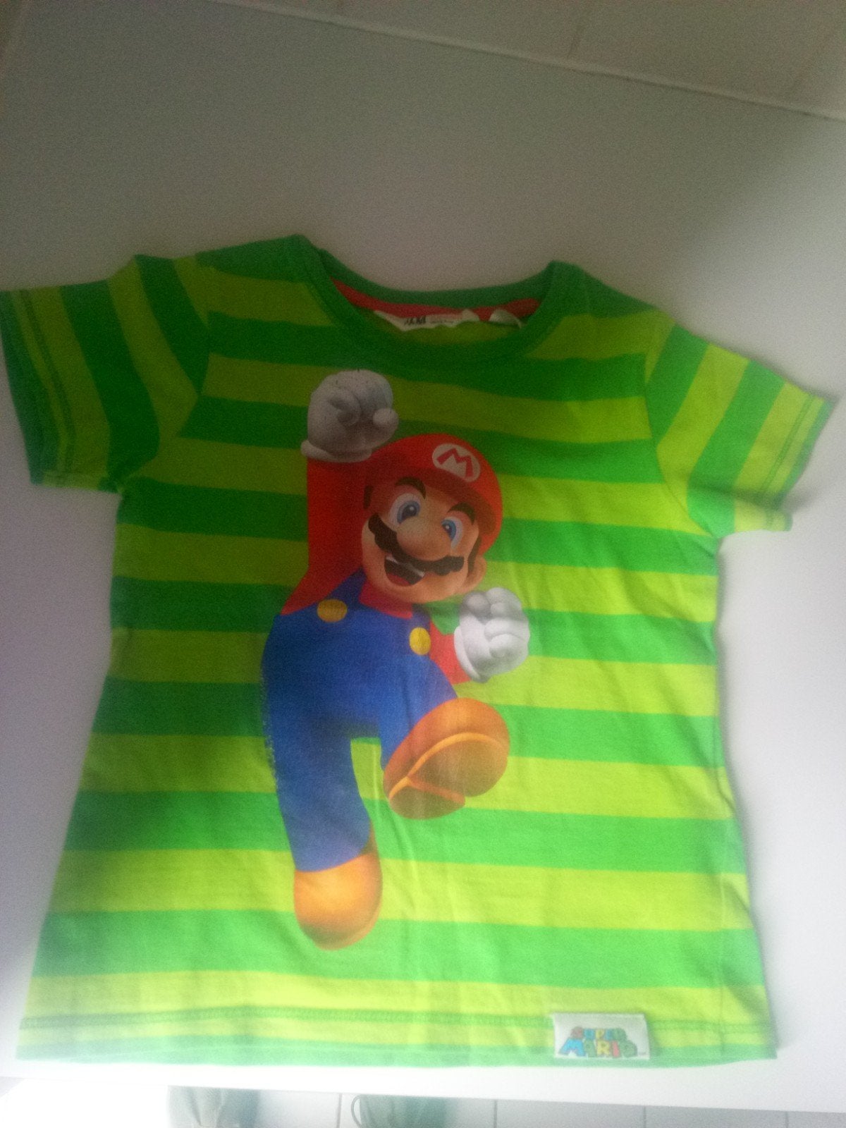 Super Mario t-shirt, Kinderen en Baby's, Babykleding | Maat 86, Ophalen of Verzenden