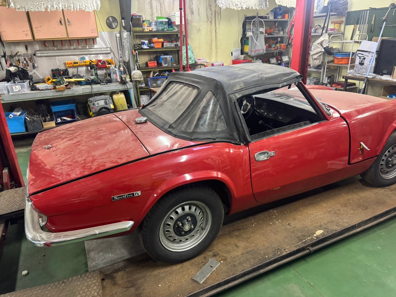 Triumph spitfire MK4, Autos, Rouge, Achat, Cabriolet, 2 portes