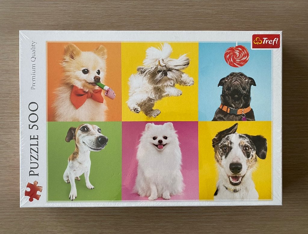 Puzzel Trefl honden 500 stuks - NIEUW, Verzenden, Nieuw