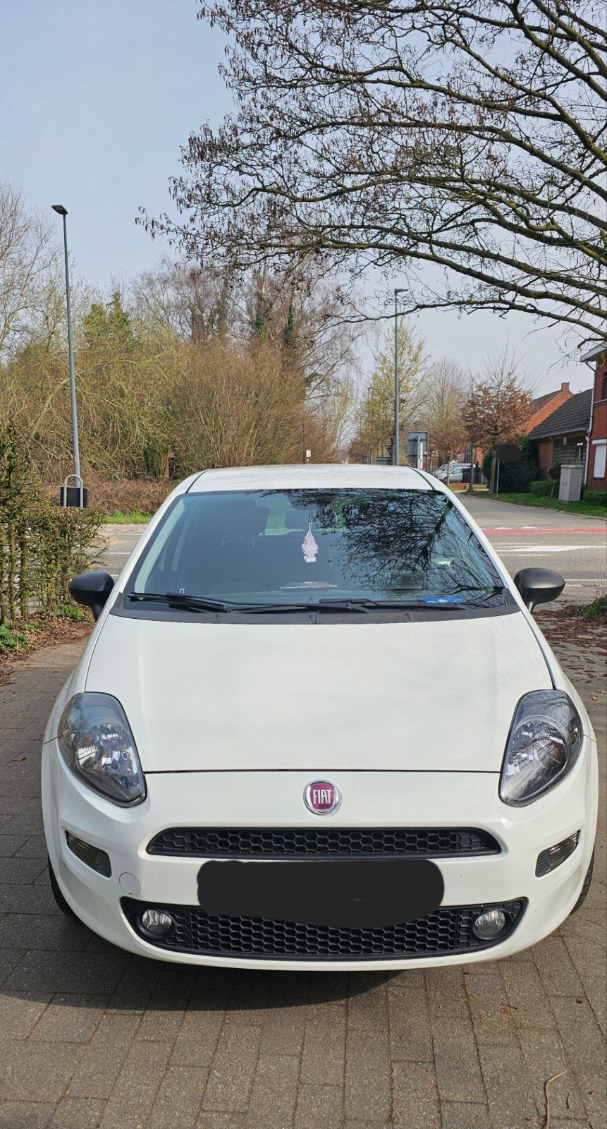 Fiat Punto 1.2 i Easy, Bluetooth, Stof, Zwart, Wit