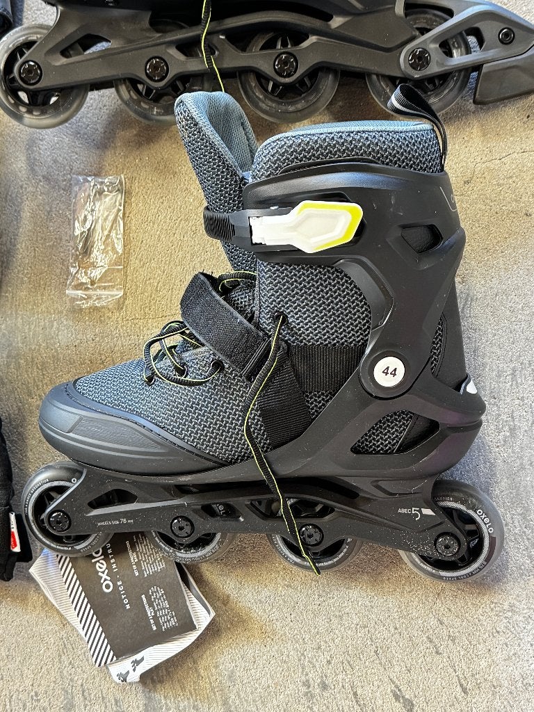 INLINE ROLLERS INLINESKATES 44 FIT500 Decathlon OXELO homme, Sports & Fitness, Autres marques, Rollers 4 roues en ligne, Enlèvement ou Envoi