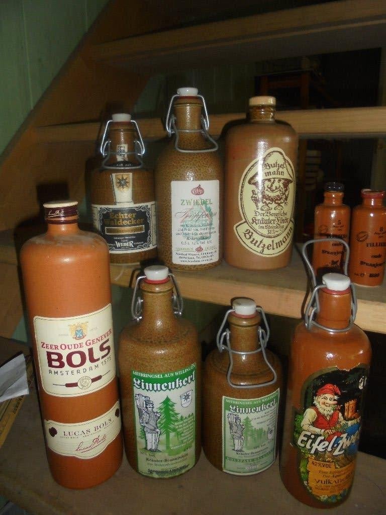 verschillende oude flessen verzamelen, Antiek en Kunst, Curiosa en Brocante, Ophalen of Verzenden