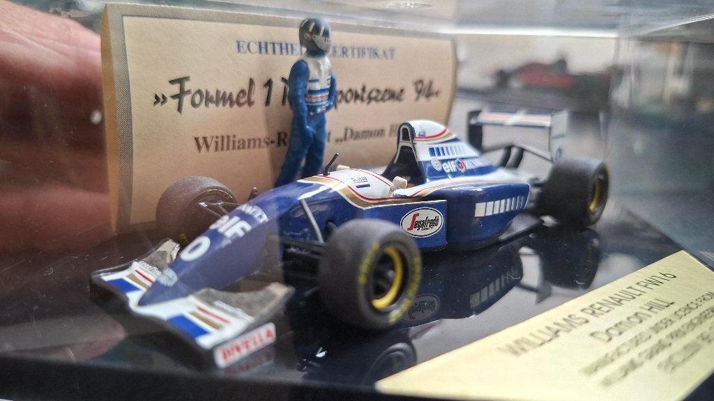 Damon Hill F1 1:43, Enlèvement ou Envoi, Comme neuf, Voiture, MiniChamps