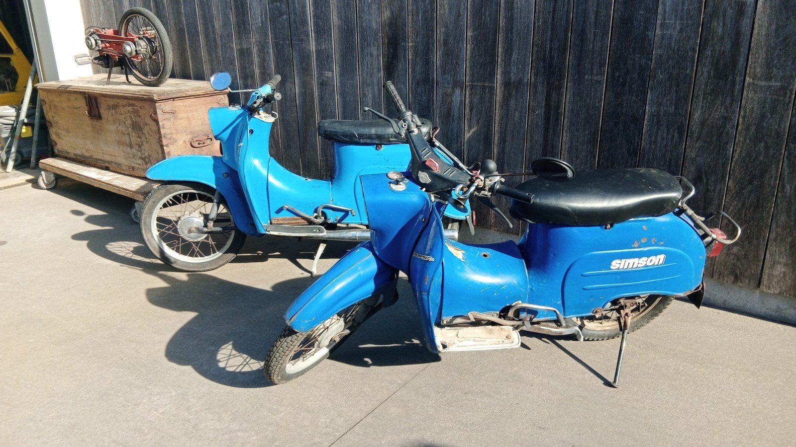 Simson Schwalbe, Enlèvement, Simson, ., .