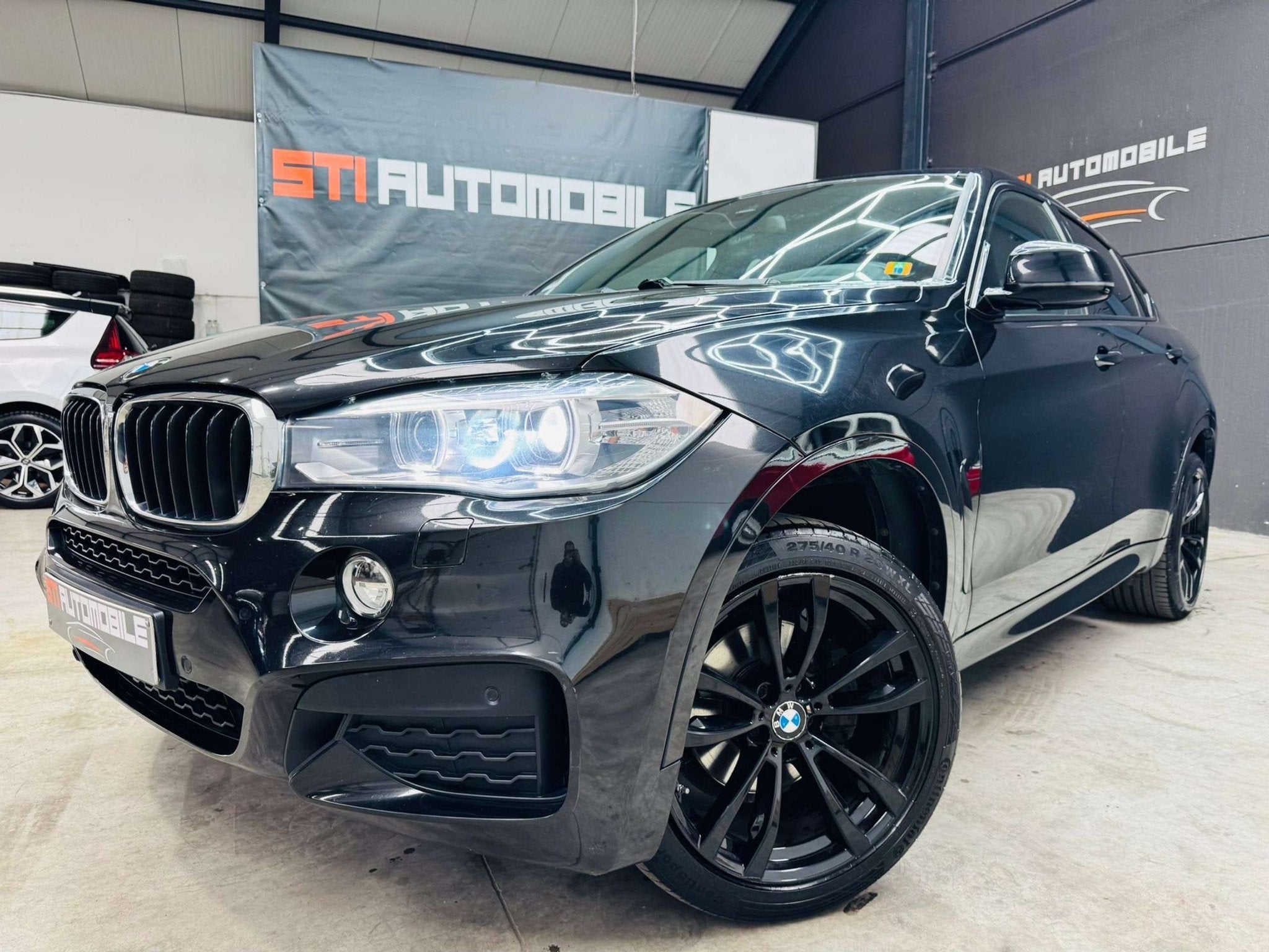 BMW X6 * VENTES POUR MARCHAND OU EXPORT * (automatique), Cuir, Achat, Entreprise, Noir