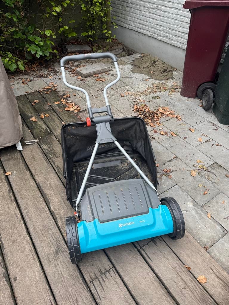 Gardena 400C, Tuin en Terras, Grasmaaiers, Ophalen, Zo goed als nieuw