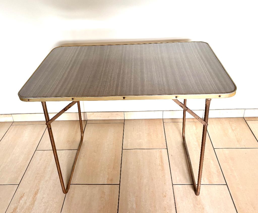 Retro camping klaptafel Lafuma, Ophalen, Gebruikt, Campingtafel