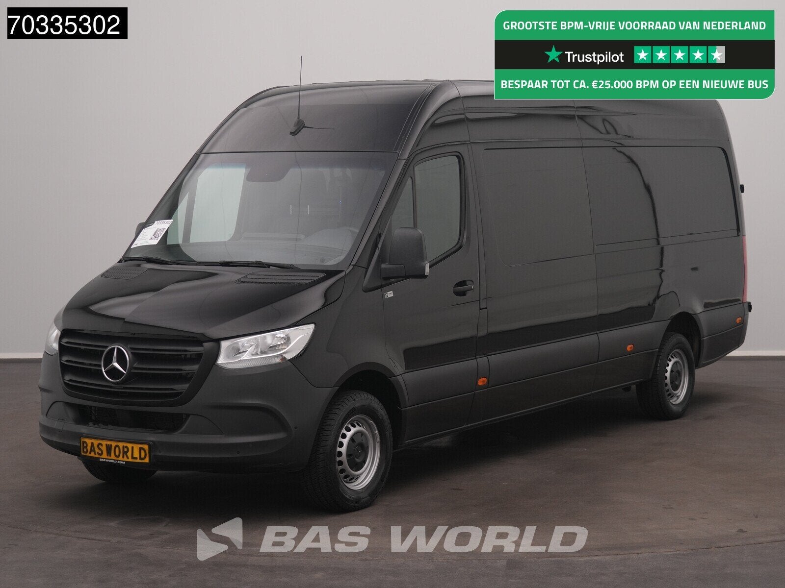 Mercedes Sprinter 317 CDI Automaat L3H2 3,5t Trekhaak AC/Cli, Automaat, Gebruikt, Euro 6, 4 cilinders