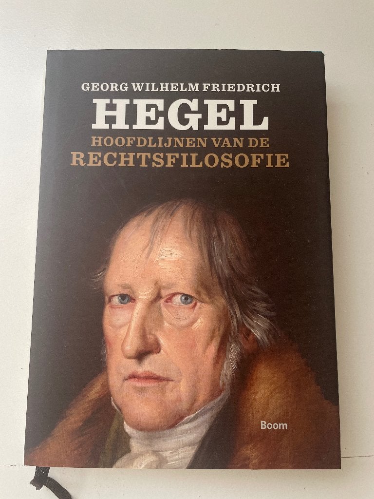 Hegel hoofdlijnen van de rechtsfilosofie, Enlèvement, Neuf