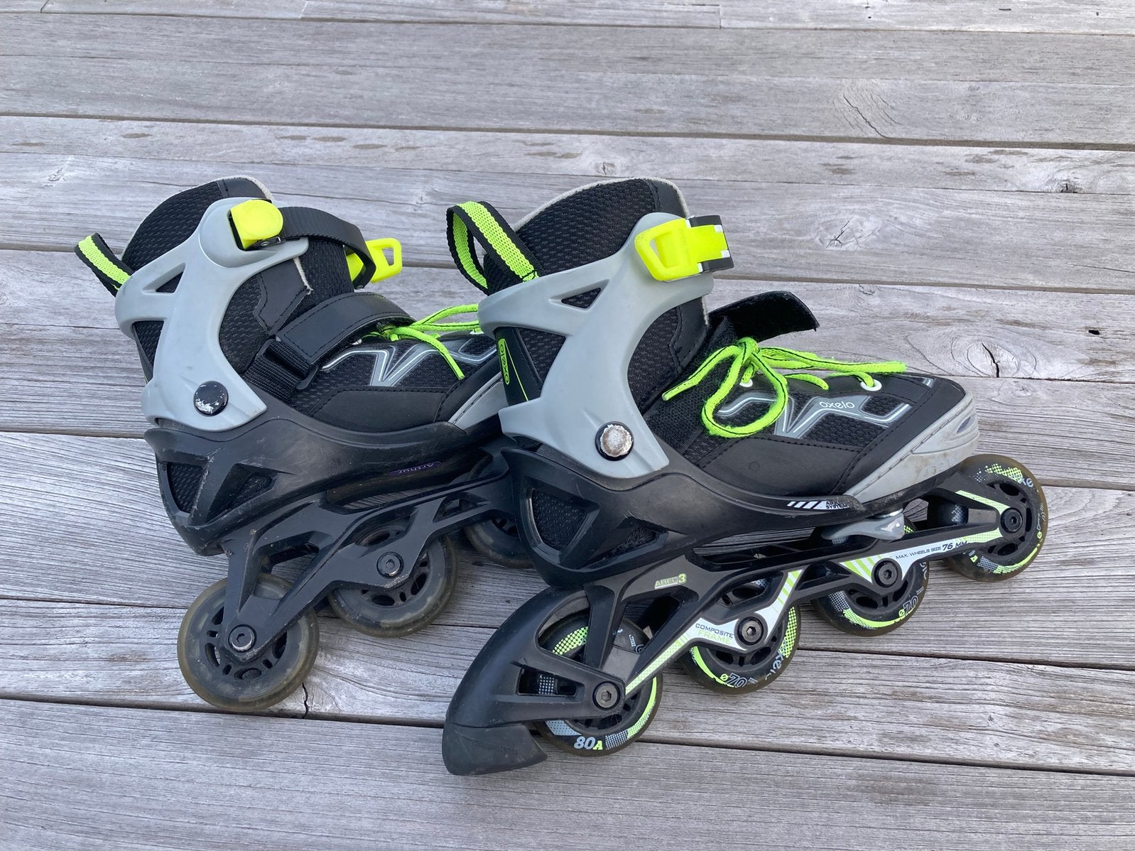 Patins Oxelo taille 32/35, Enlèvement, Comme neuf
