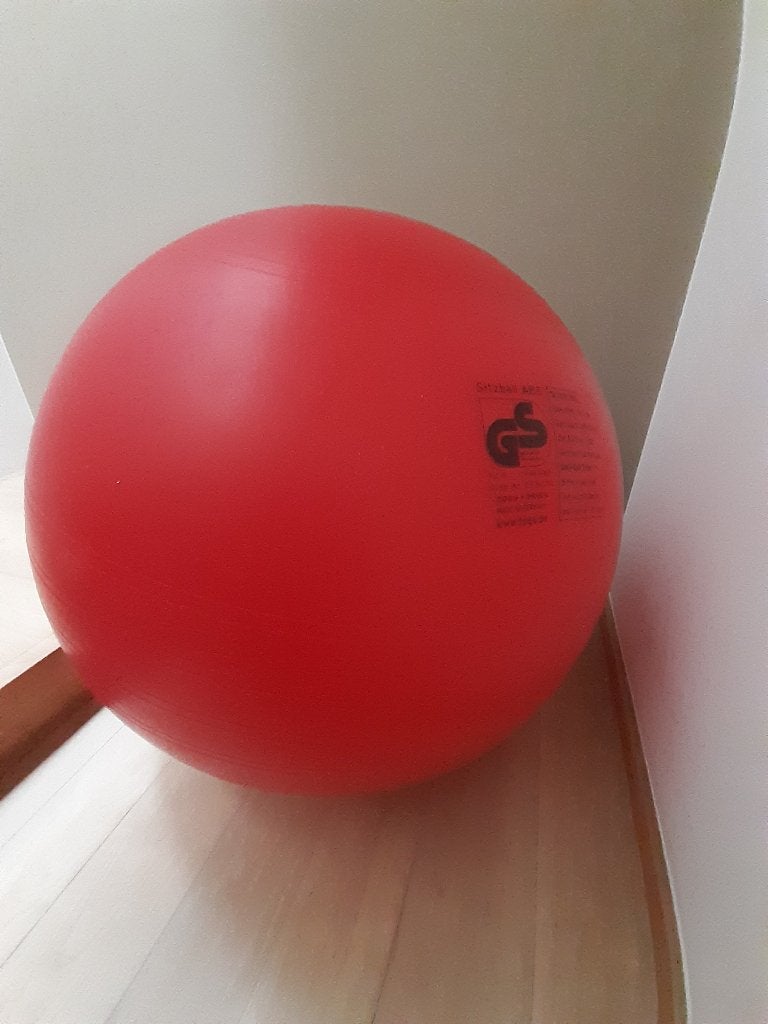 Zitbal TOGU ABS  65cm, Ophalen, Zo goed als nieuw, Bureaustoel, Rood