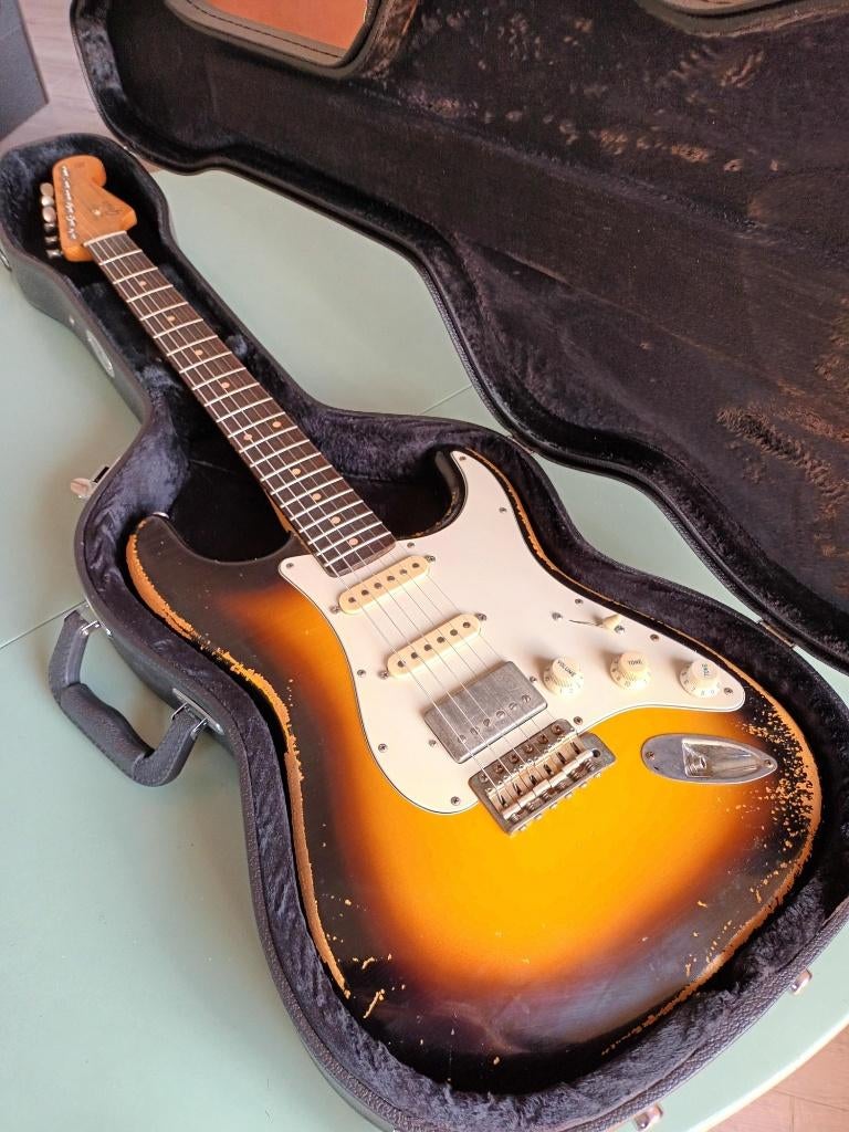 Gosia Stonecaster HSS, Muziek en Instrumenten, Ophalen, Gebruikt, Solid body, Fender