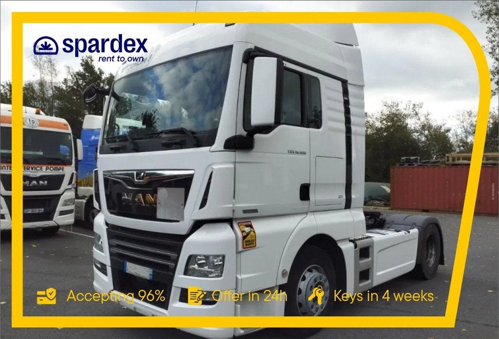 MAN TGX 18.500 4x2 | Leasing from €1274/month (bj 2020), Automaat, Achterwielaandrijving, MAN, Wit