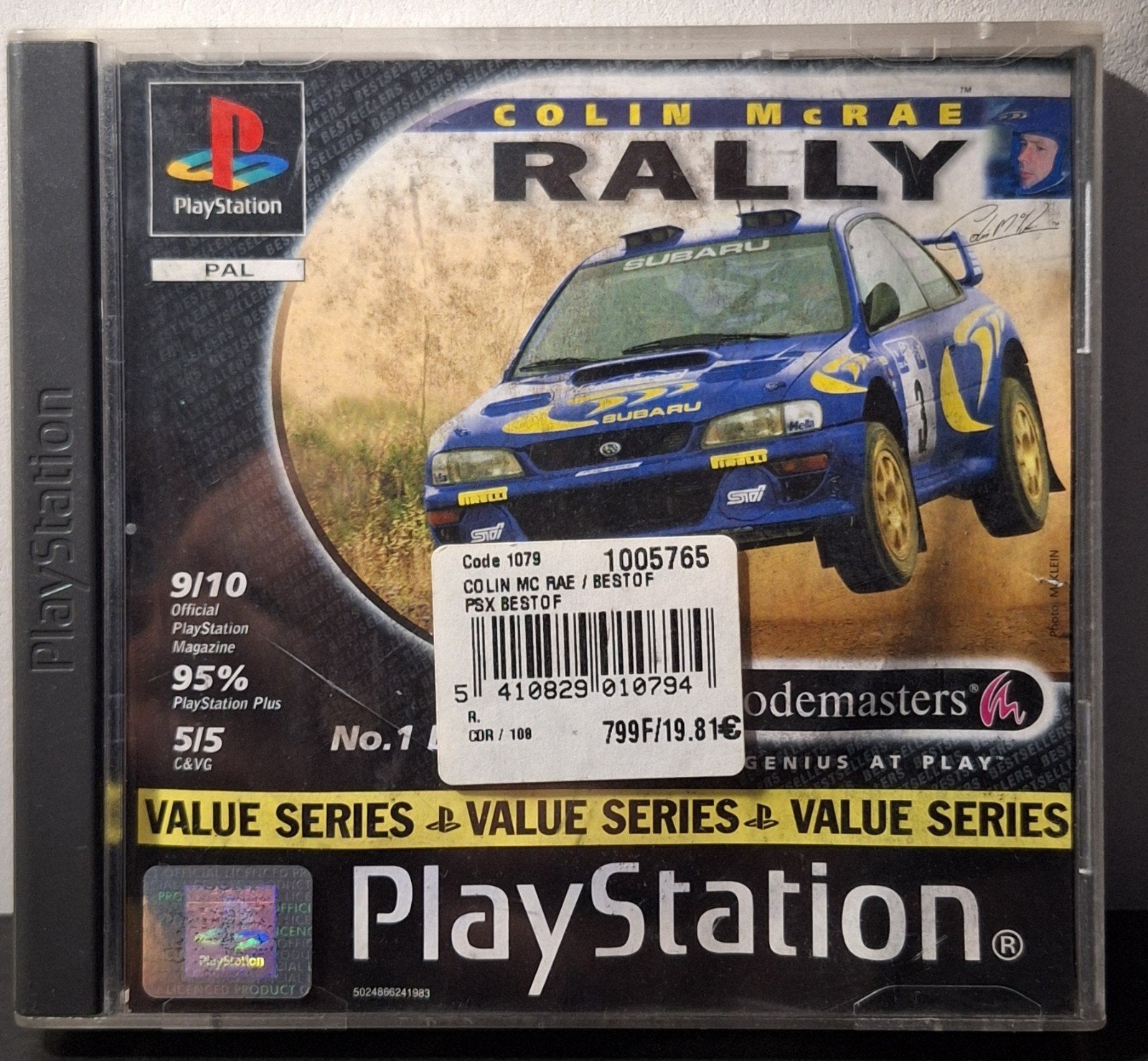 PS1 Colin McRae Rally, Ophalen of Verzenden, Gebruikt, Vanaf 3 jaar