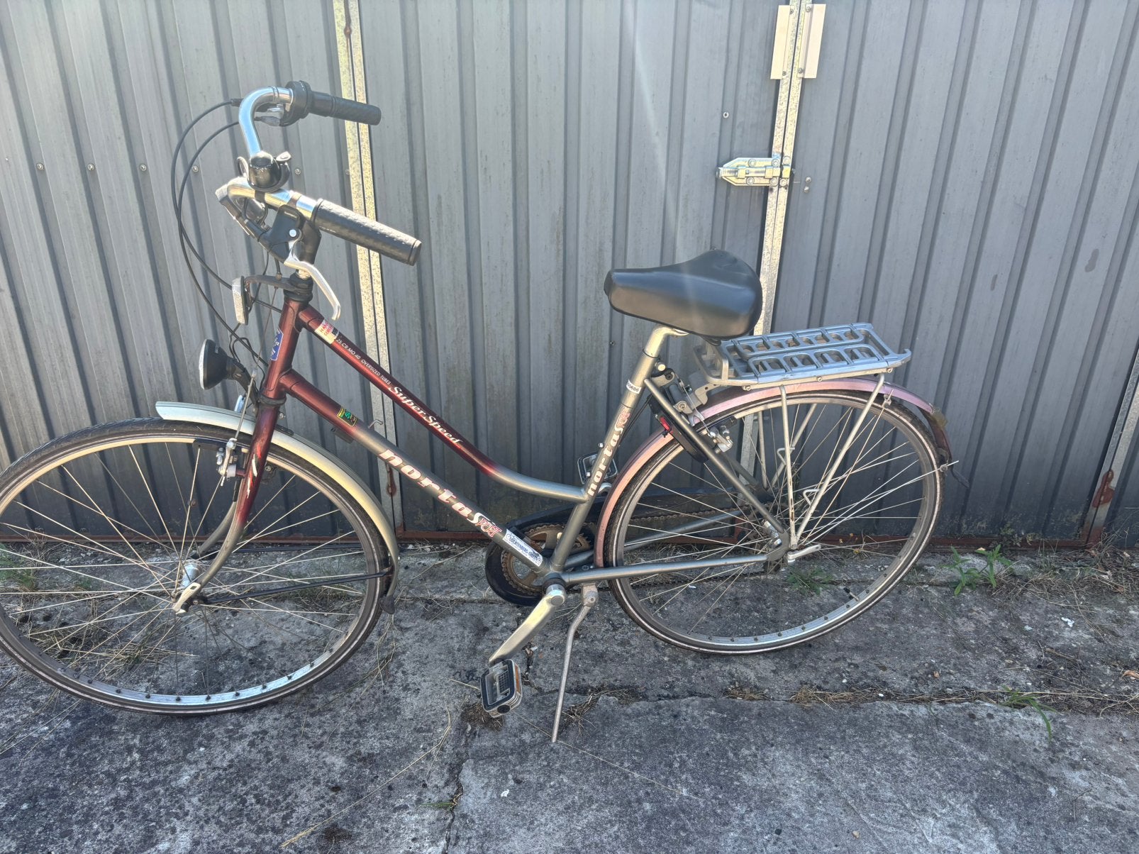 Dames fiets, Ophalen, Gebruikt, Schijfrem, Versnellingen