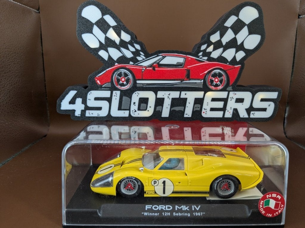 NSR Ford Mk 4 #1 1st 12hrs Sebring 1967 Yellow NSR1021SW, Enlèvement, Utilisé, Moteur, Autres marques