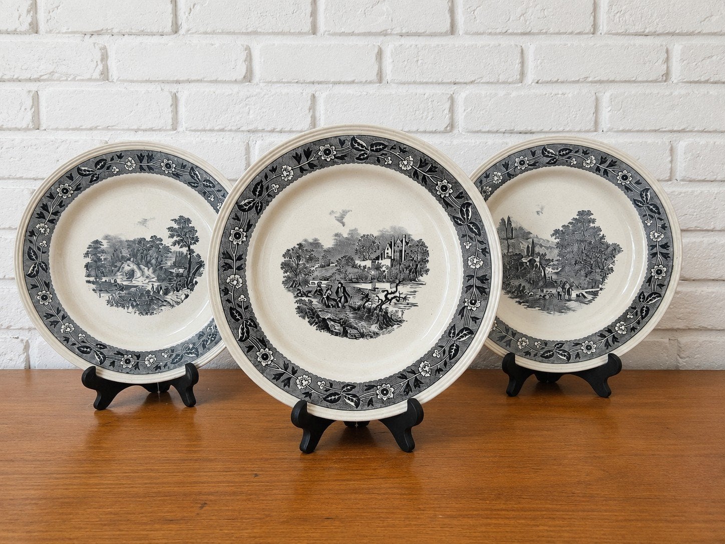 Lot de 11 assiettes anciennes Boch Frères La Louvière, Antiquités & Art, Antiquités | Services (vaisselle) pièces, Enlèvement ou Envoi