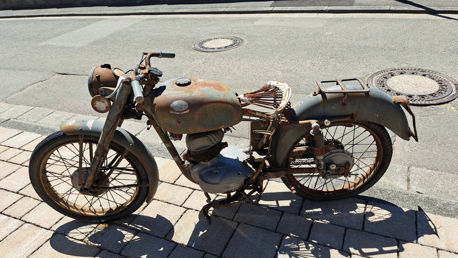 FB Mondial Lusso Sport 160cc 1954 - Matching Numbers, Fietsen en Brommers, Ophalen