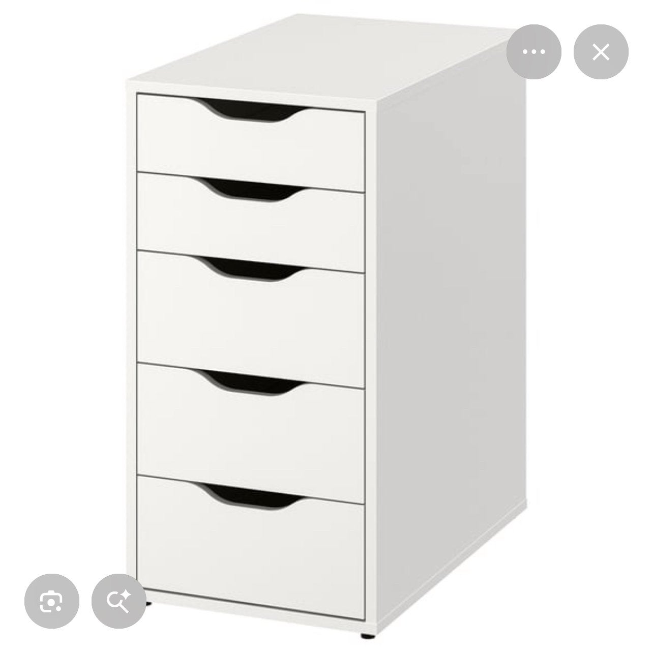 2x Alex Kast ikea - Gebruikt, Enlèvement, Utilisé
