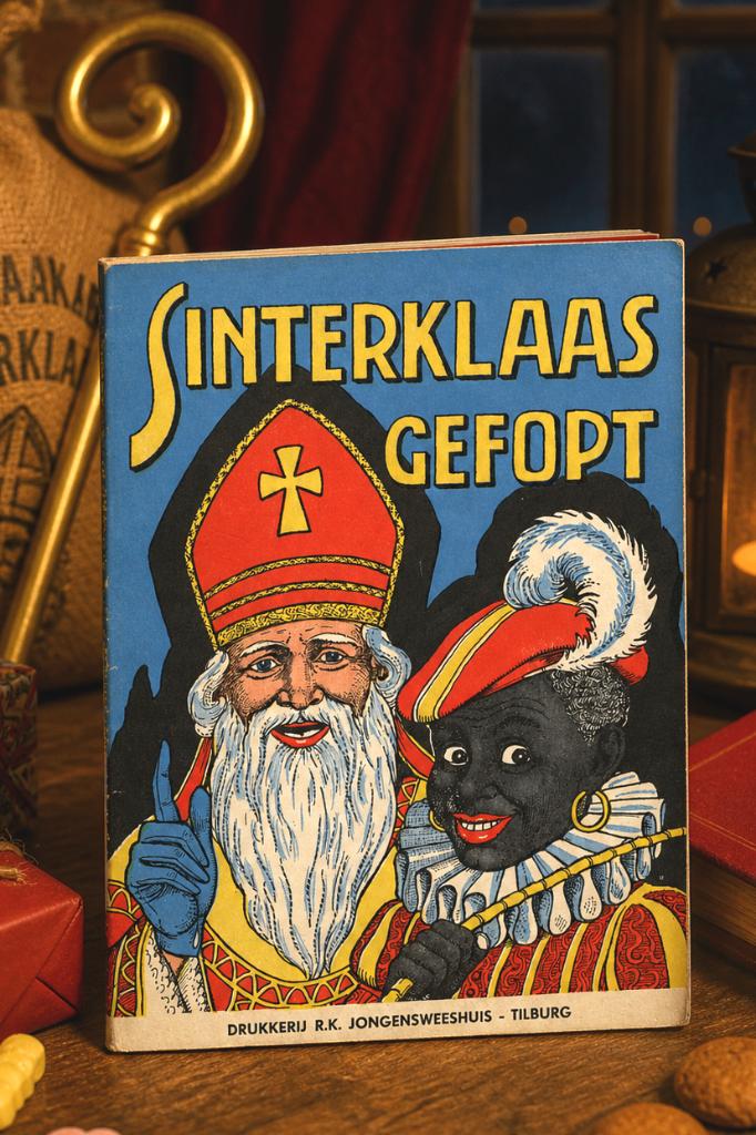 Sinterklaas gefopt (1955) – vintage kinderboekje, Antiek en Kunst, Ophalen of Verzenden