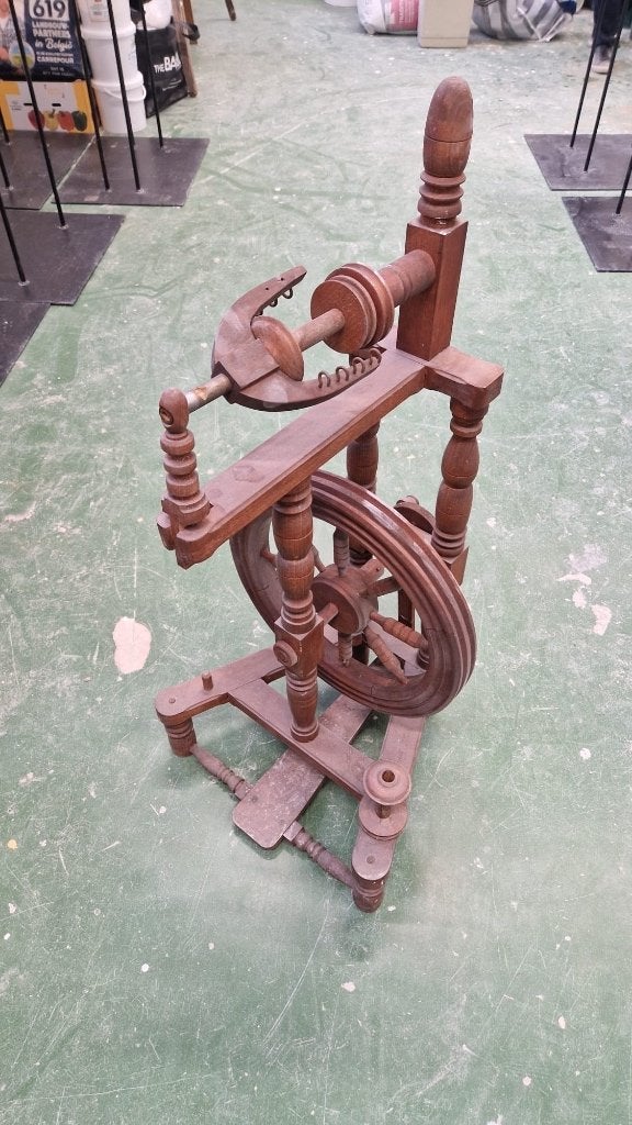 Spinnenwiel, Ophalen, Gebruikt