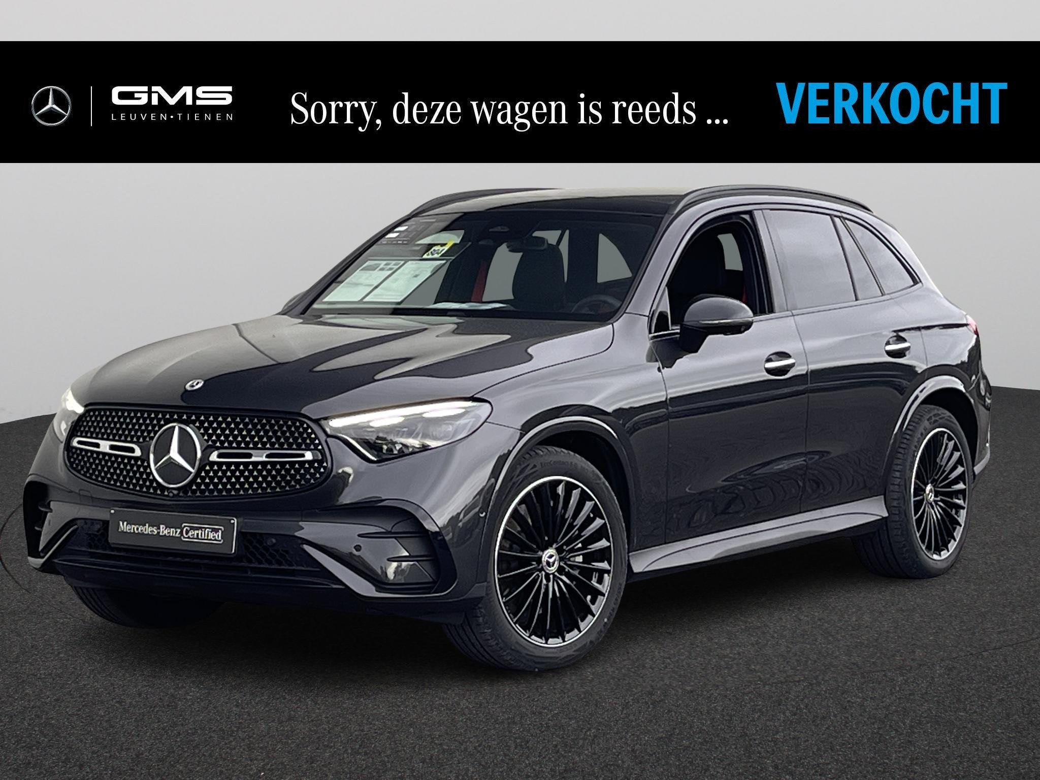 Mercedes-Benz GLC 300 4MATIC AMG/Pano/Trekhaak, Autos, Argent ou Gris, Entreprise, Noir, 5 portes