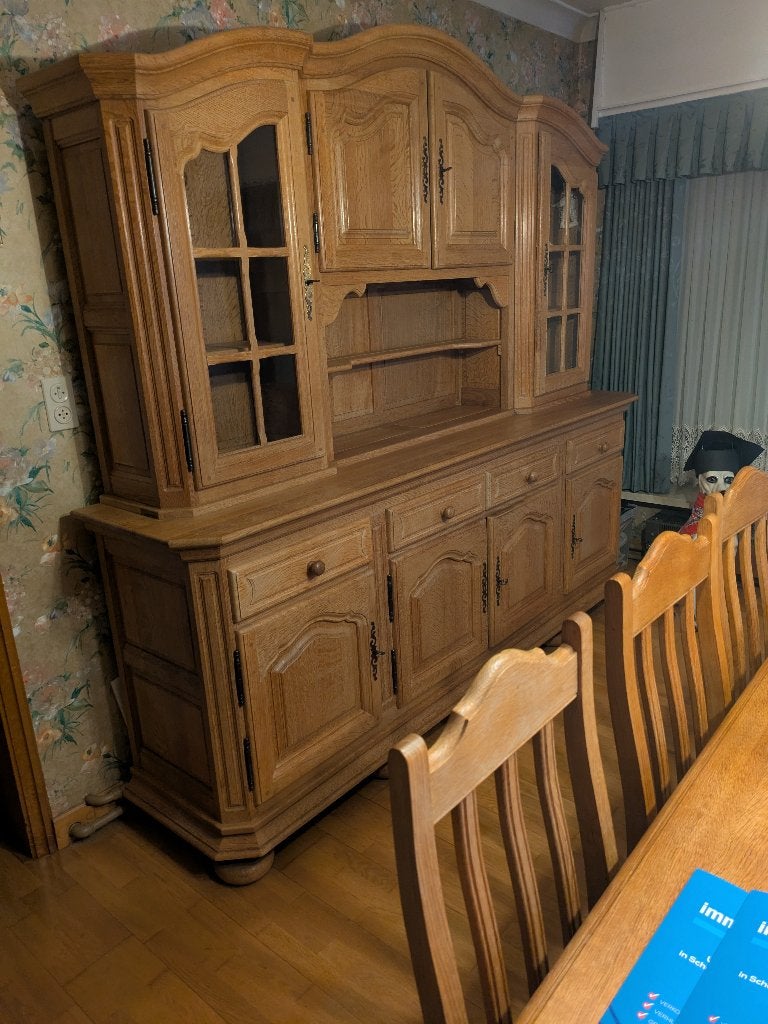 Voleiken Eetkamer, Huis en Inrichting, Ophalen, Gebruikt