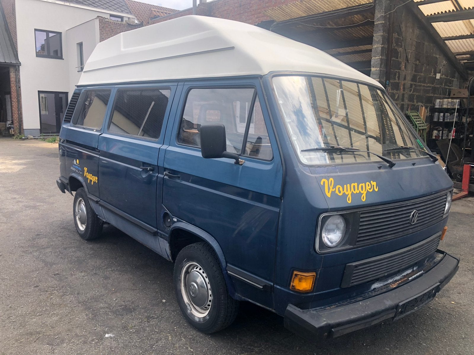 Vw T3 camper, Caravanes & Camping, Diesel, Particulier, Jusqu'à 2, Modèle Bus ou Fourgon aménagé