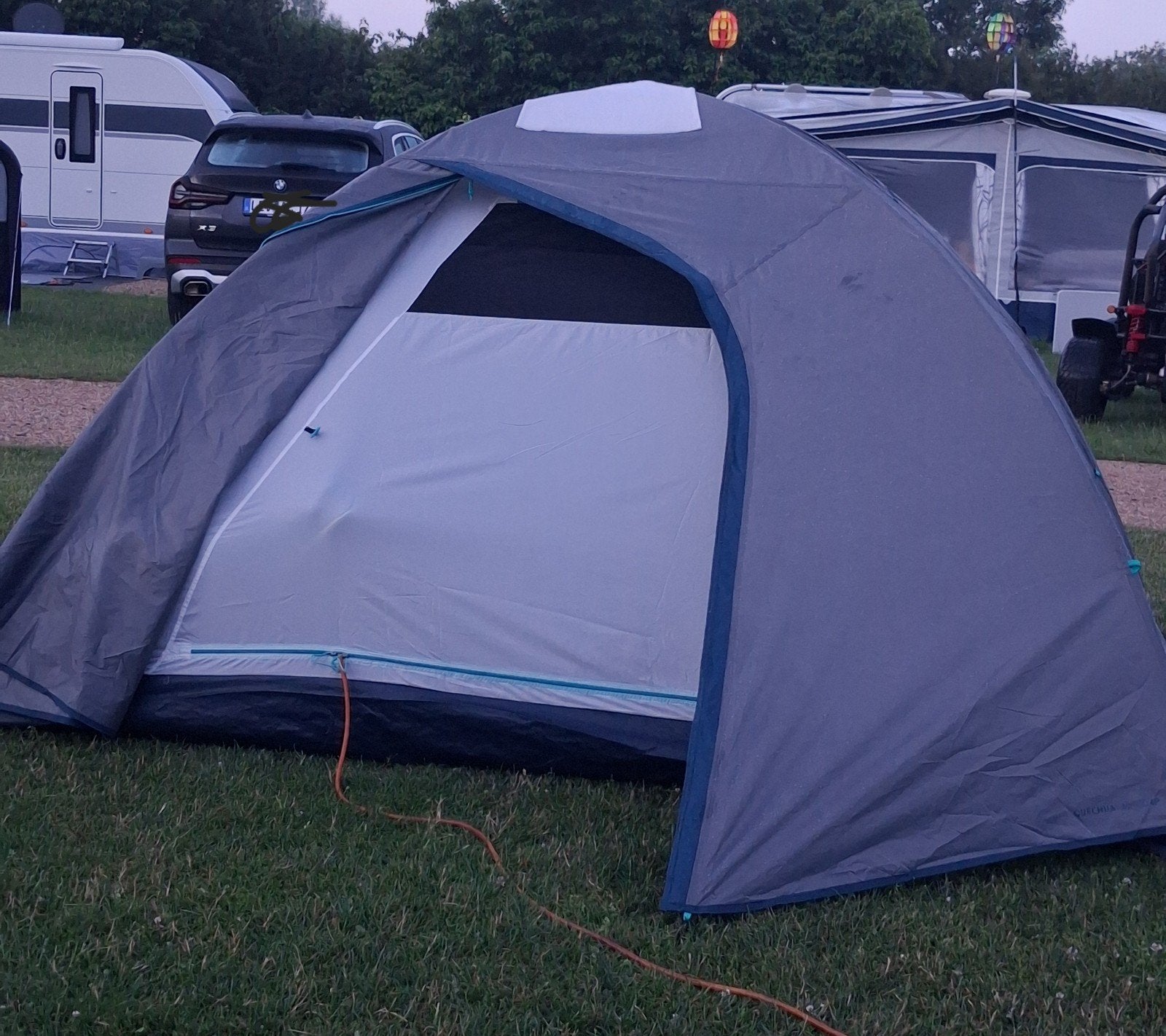 tent 3 personen 1x gebruikt in nieuwstaat., Ophalen, Zo goed als nieuw, Tot en met 3