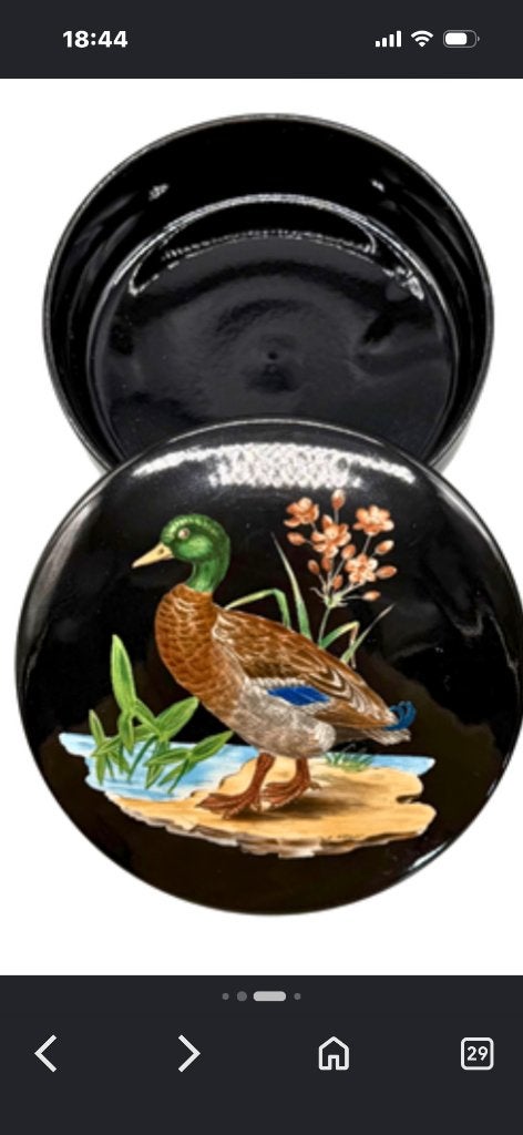 Boîte / Bonbonnière vintage Villeroy & Boch "Black Forest", Antiquités & Art, Enlèvement ou Envoi