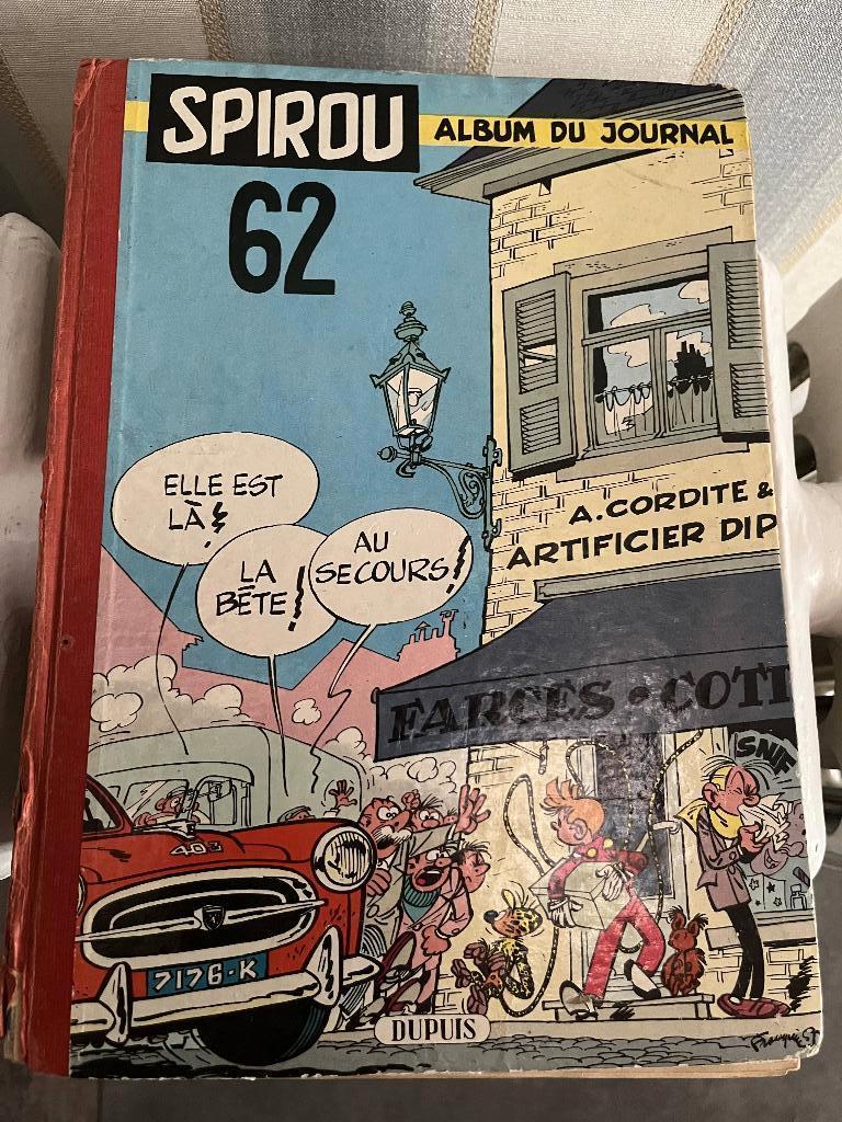 BD SPIROU 62, Livres, Une BD, Enlèvement, Utilisé