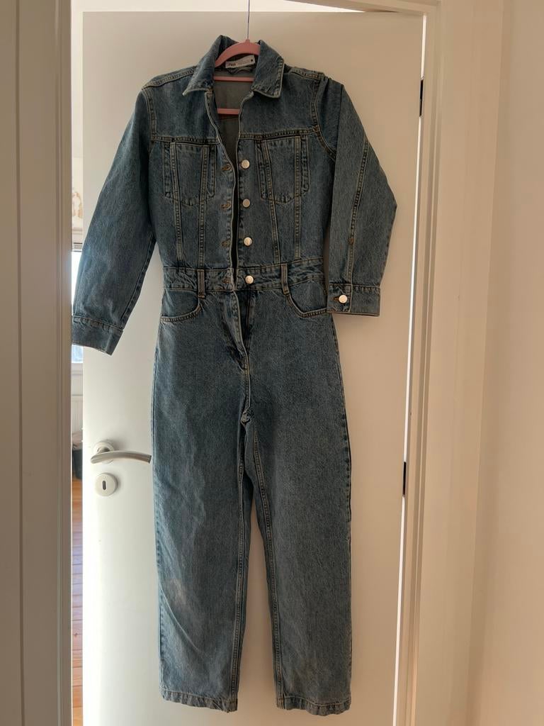 jeans jumpsuit van zara, Kleding | Dames, Jumpsuits, Ophalen, Nieuw, Maat 34 (XS) of kleiner, Blauw