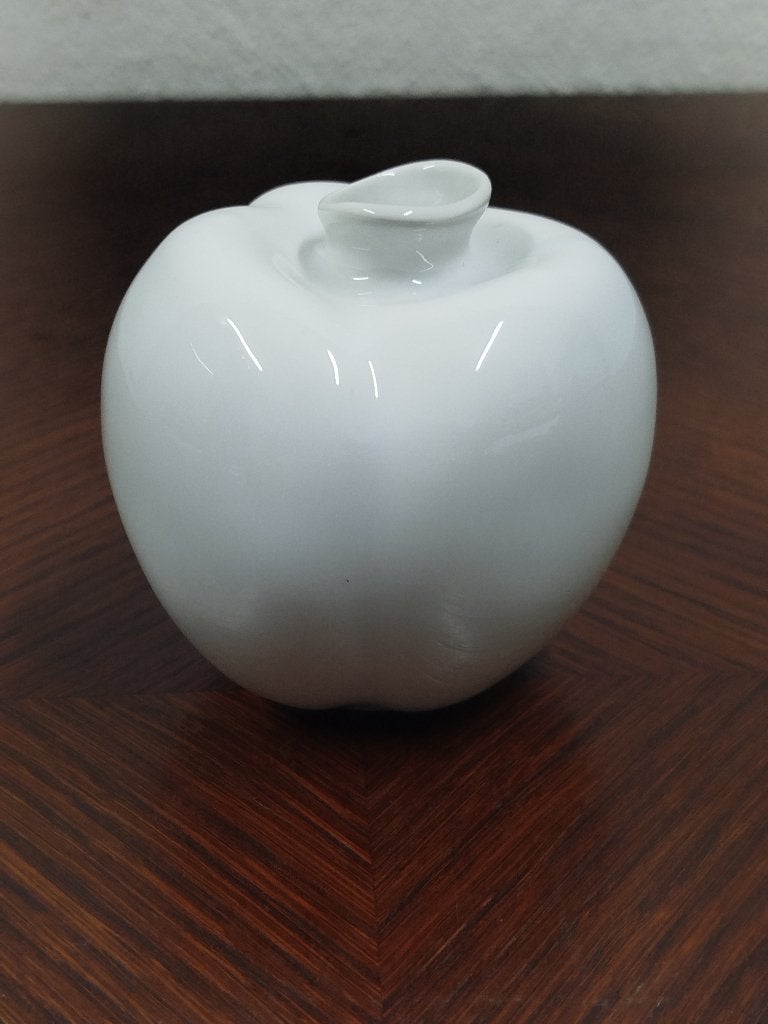 Vintage Arzberg design vaasje, Appel, Werner Bünck, Antiquités & Art, Enlèvement ou Envoi