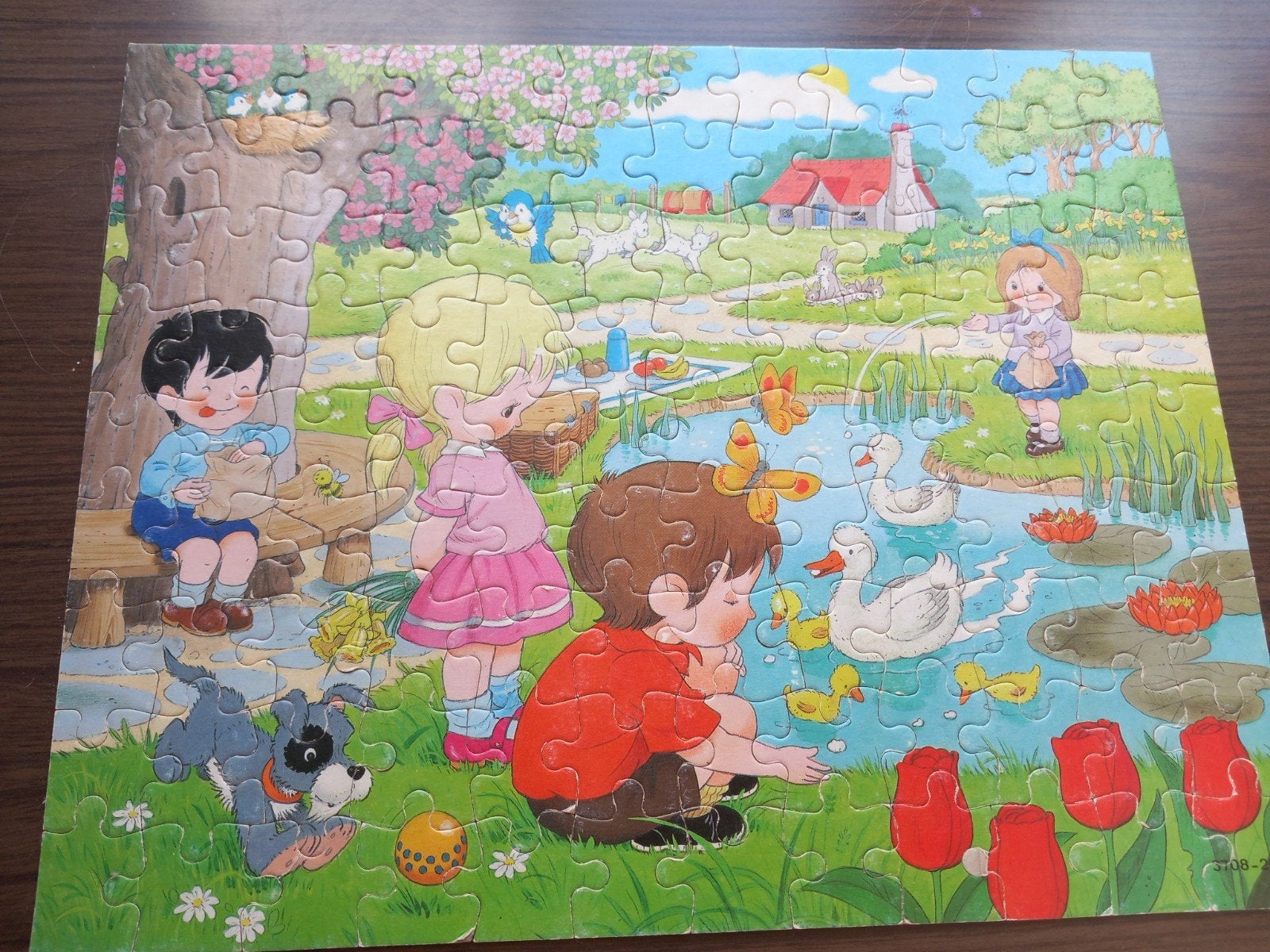 Puzzel 100 stukjes, Enlèvement, Plus de 50 pièces, Comme neuf, 4 à 6 ans